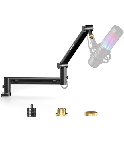 Amazon | SUNMON Wave 3 マイクスタンド プロフェッショナル マイク